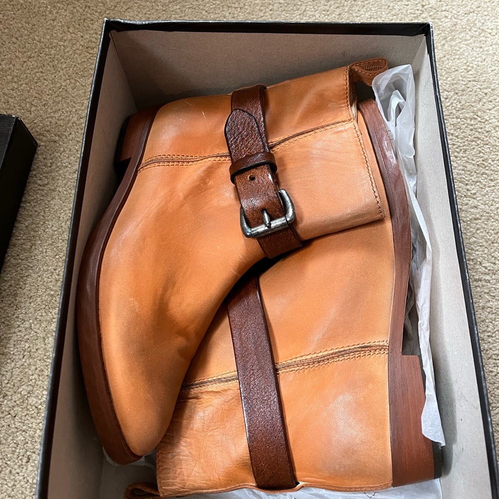 Hollywood Trading Company leather booties